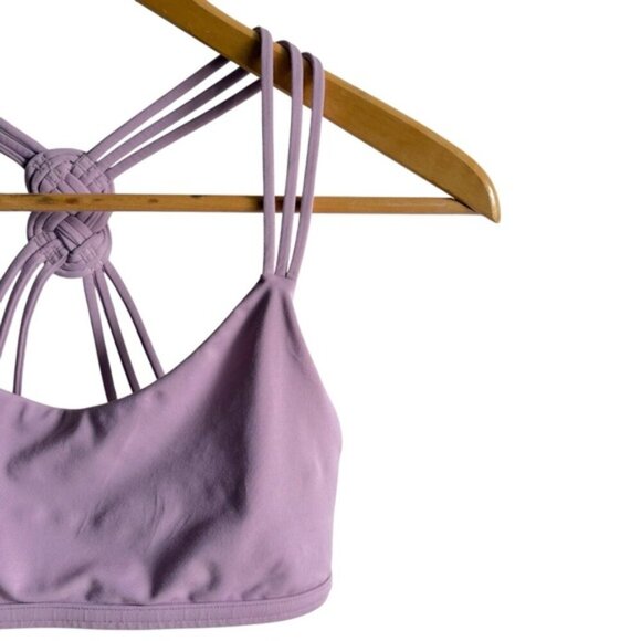 Lululemon Love Knot Bra Vintage Mauve Size 4 Light Support - Picture 4 of 9